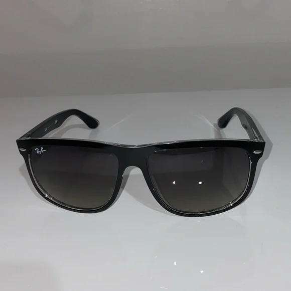 Used Shiny Black Ray-Ban Sunglasses Vintage B&l Ray Ban L2009 NXAS G15 Shiny Black Wayfarer 5024  main image 4